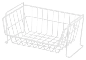 Wire Stacking Storage Basket - Small