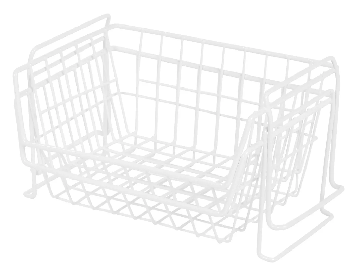 Wire Stacking Storage Basket - Small