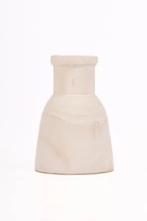 Wood Bottle Vase