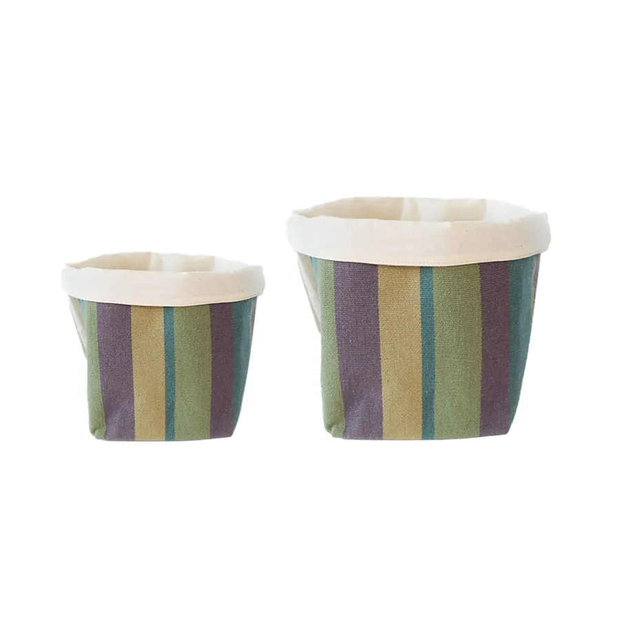 Wool Storage Baskets in Jacaranda