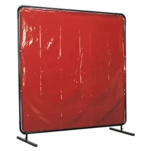 Workshop Welding Curtain to BS EN 1598 & Frame 1.8 x 1.75m