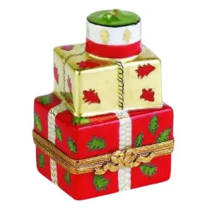 Xmas Present: Red And Gold