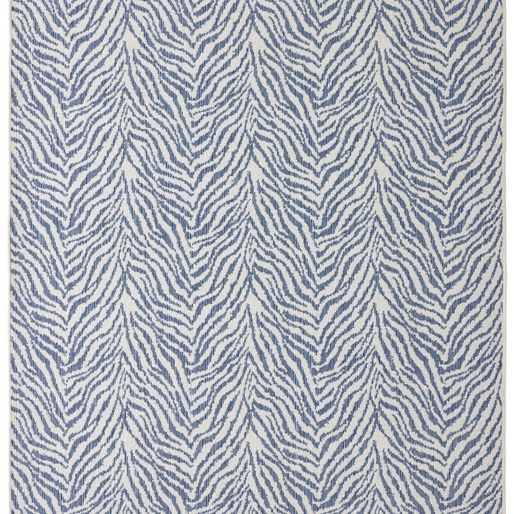Zuni Hand-Loomed Carpet, Indigo